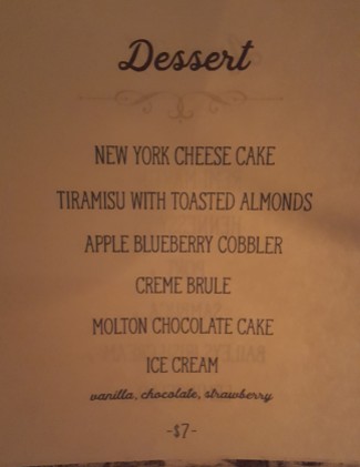 dessert-menu